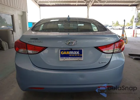 2012 Hyundai Elantra Limited (Ulsan Plant) z USA, uszkodzony, nr VIN KMHDH4AE7CU267768
